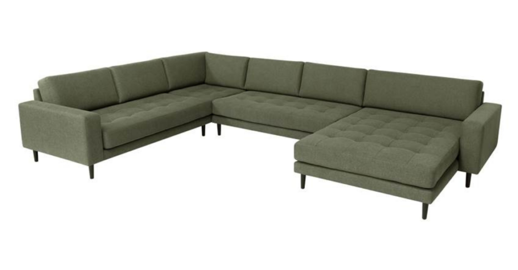 Flot Leone U-Formet hjørnesofa